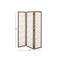 White Wood Farmhouse Room Divider Screen, 72" x 54" x 1"